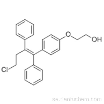Etanol, 2- [4 - [(lZ) -4-kloro-l, 2-difenyl-l-buten-l-yl] fenoxi] - CAS 128607-22-7